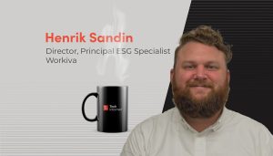 A coffee with…Henrik Sandin, director & principal ESG specialist, Workiva