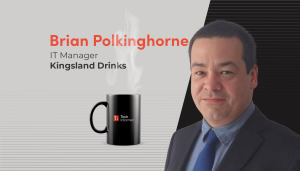 A coffee with… Brian Polkinghorne, IT Manager, Kingsland Drinks