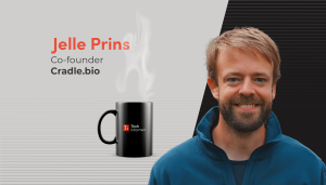 A coffee with… Jelle Prins, co-founder, Cradle.bio