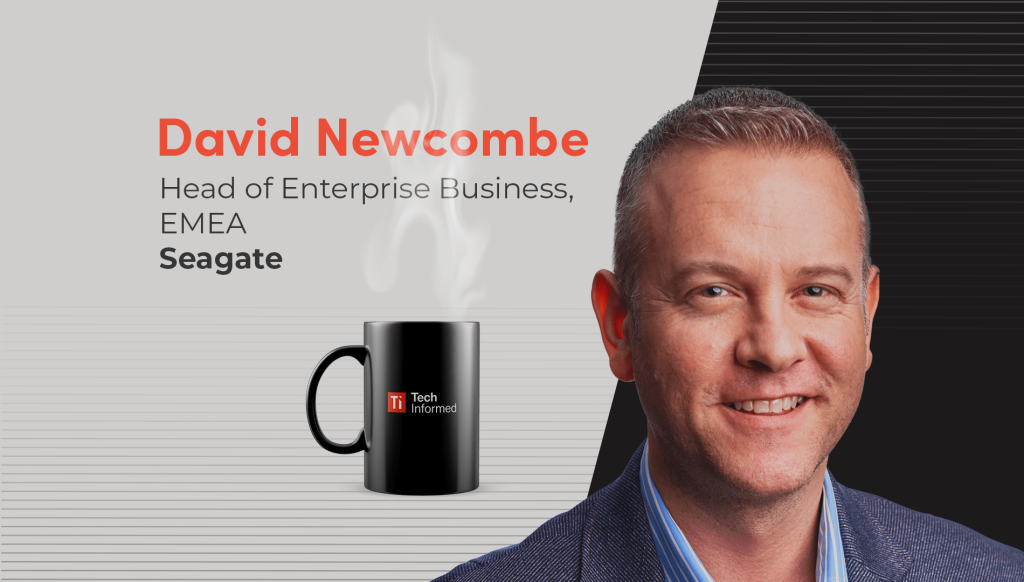 A coffee with…David Newcombe, head of enterprise businesses in EMEA, Seagate