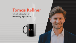 A coffee with…Tomas Kellner, Chief Storyteller, Bentley Systems