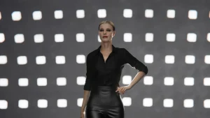 Eva Herzigová’s ‘digital twin’ walks the virtual catwalk
